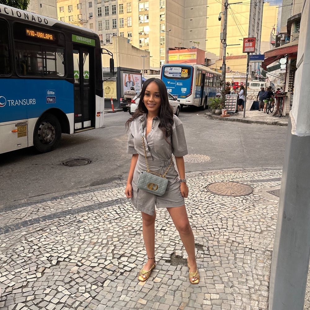 Gray dress